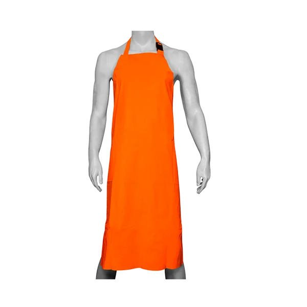 Mandil de pvc naranja, Steelpro