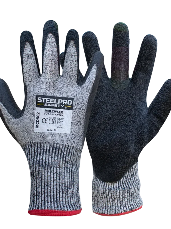 Guante Multiflex Cut-5 latex, Steelpro