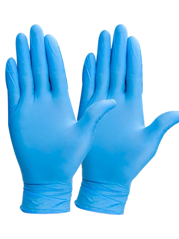 Guante nitrilo desechable sin polvo, Steelpro