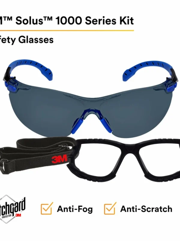 3M Solus Kit de Gafas Serie 1000, S1102SGAF-KT