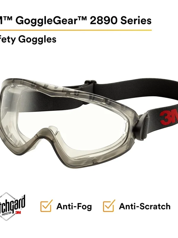 Lentes de Seguridad 3M GoggleGear GG2891-SGAF