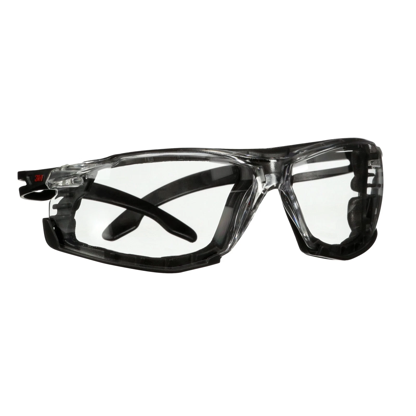 Lentes de Seguridad 3M SecureFit 500 SF501SGAF-BLK-FM, Transparente