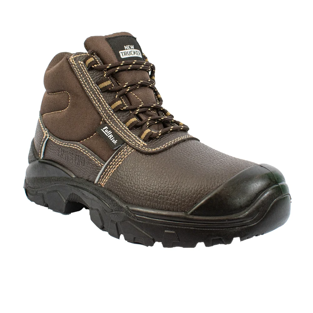 Botin New Trucker Marron, Steelpro