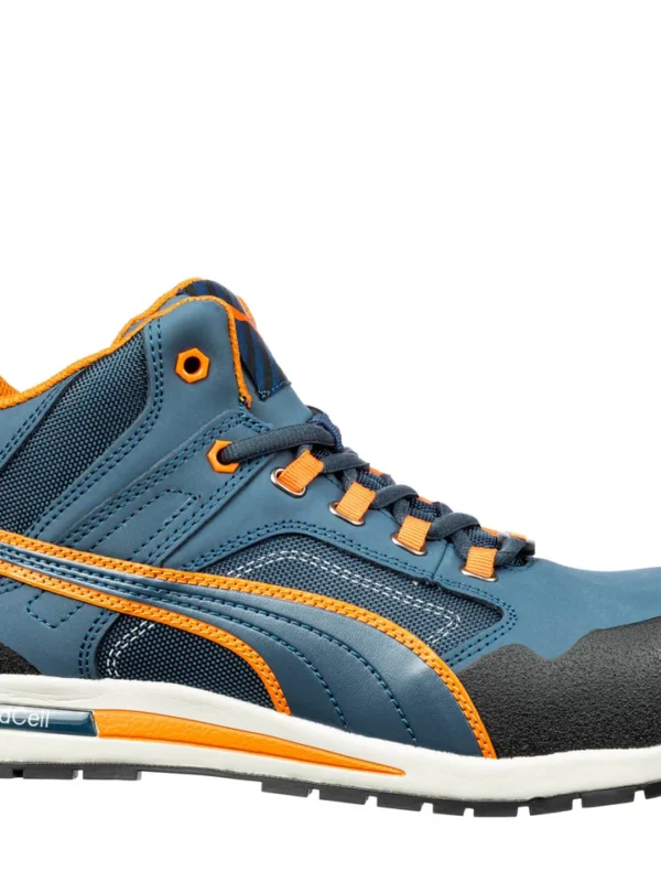 PUMA SAFETY CROSSTWIST MID Zapato de seguridad S3 - Azul
