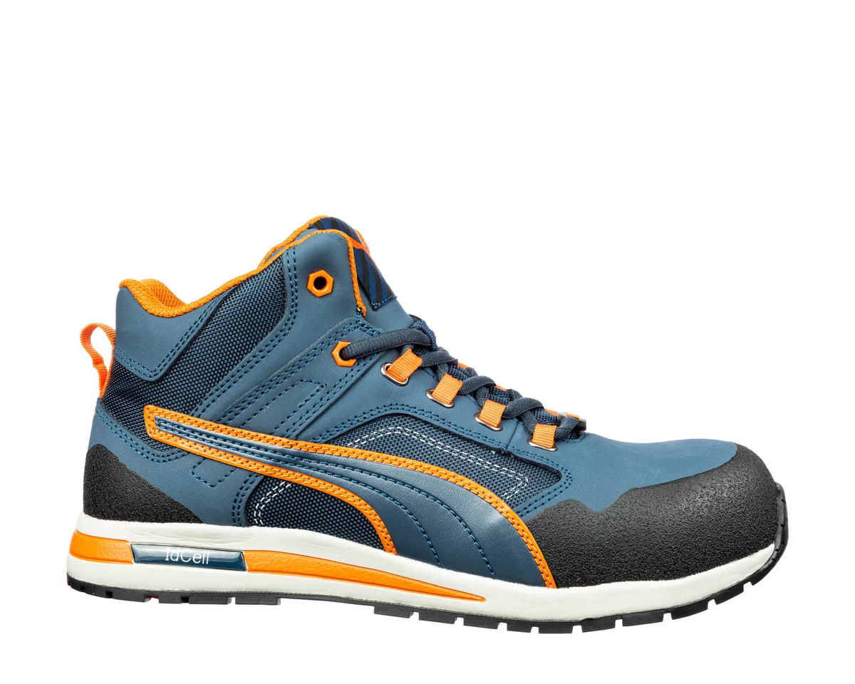 PUMA SAFETY CROSSTWIST MID Zapato de seguridad S3 - Azul