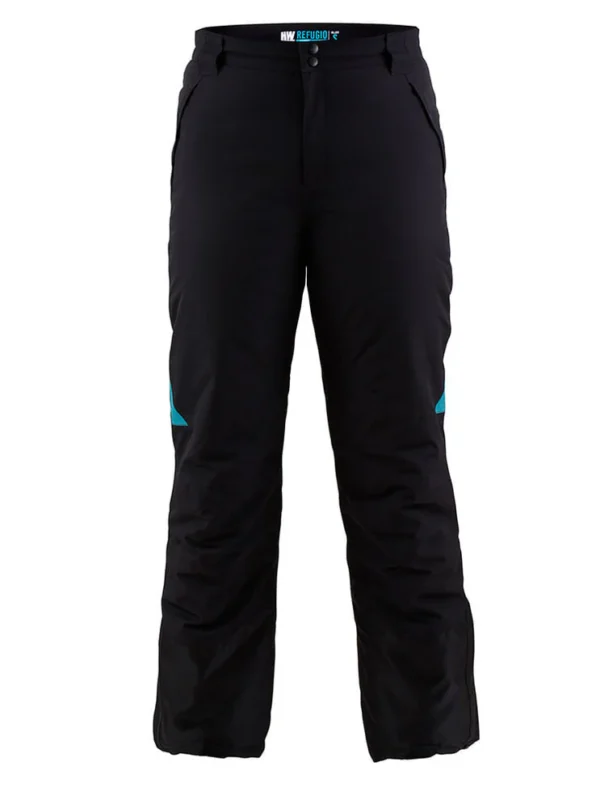 Pantalón térmico Refugio Mujer Gris/Turquesa – Hardwork