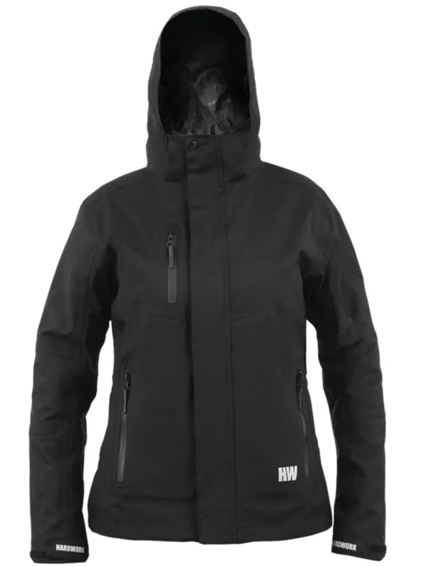 Parka Desmontable Reno 3 en 1 Negro Mujer – Hardwork