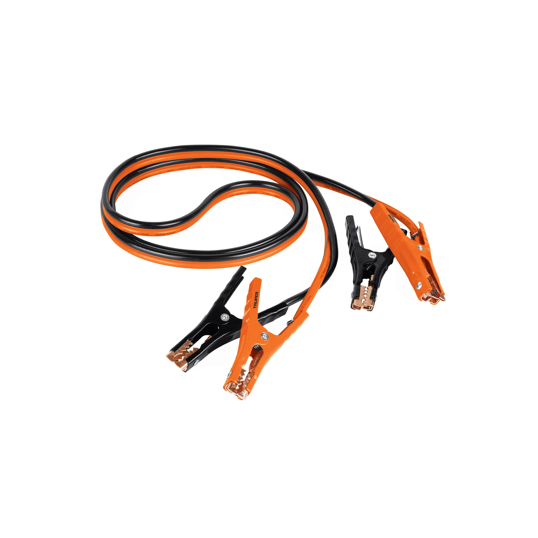 Cables pasa corriente m, 225 A, AWG, con funda, Truper, CAP-3008T