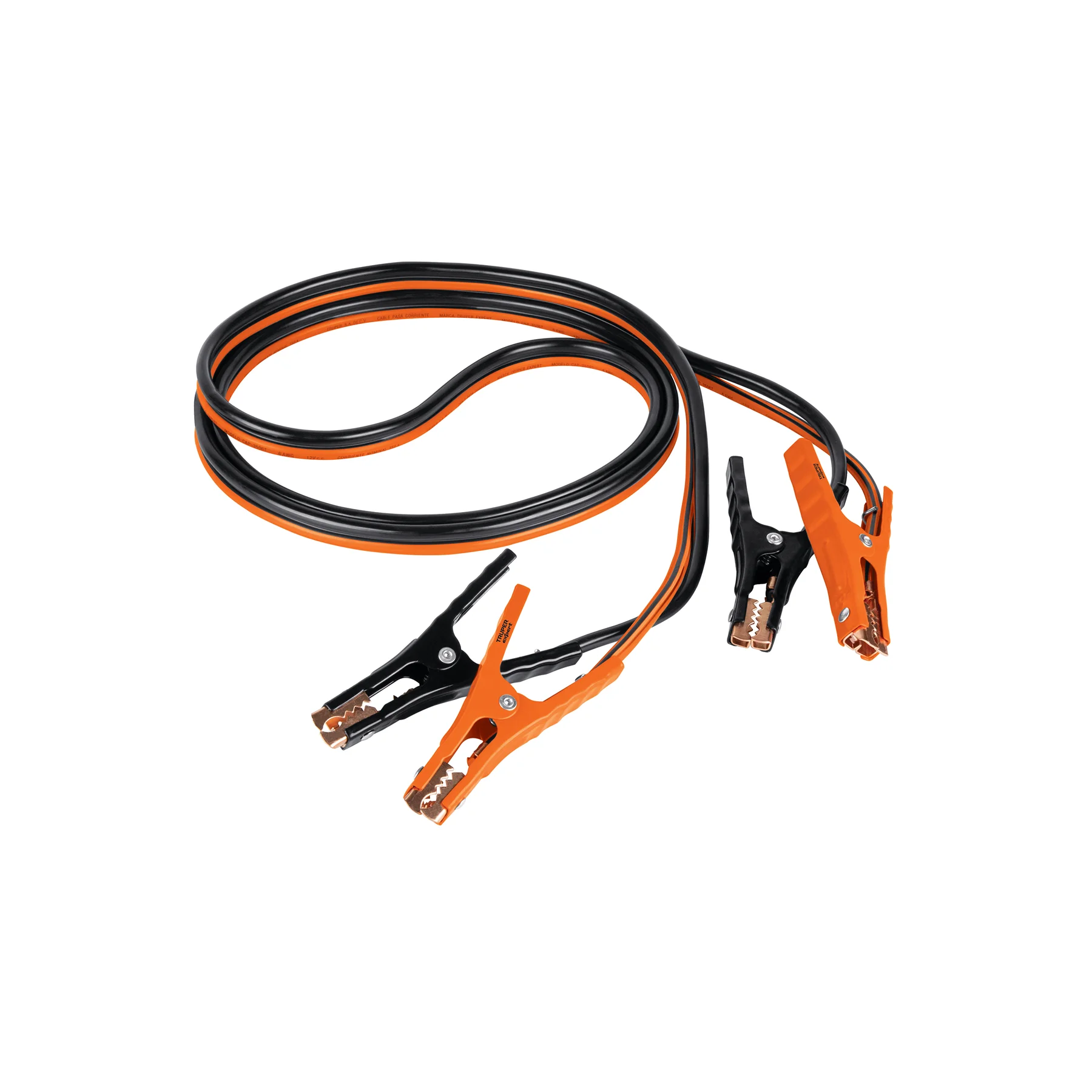 Cables pasa corriente 3.5 m, 350 A, AWG, con funda, Expert, CAP-3506T