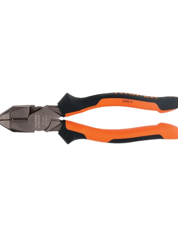 Alicate universal profesional 8" mango Comfort Grip, Truper Expert, T200-8X