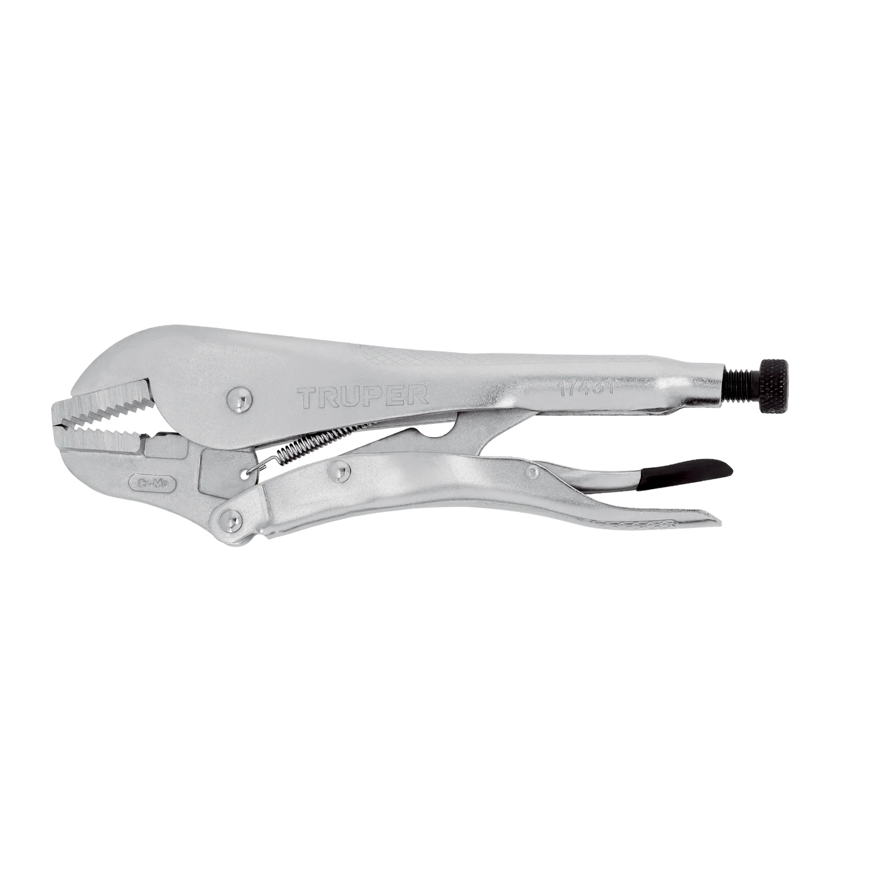 Alicate de presion 12" mordaza recta, Truper, PPT-12R