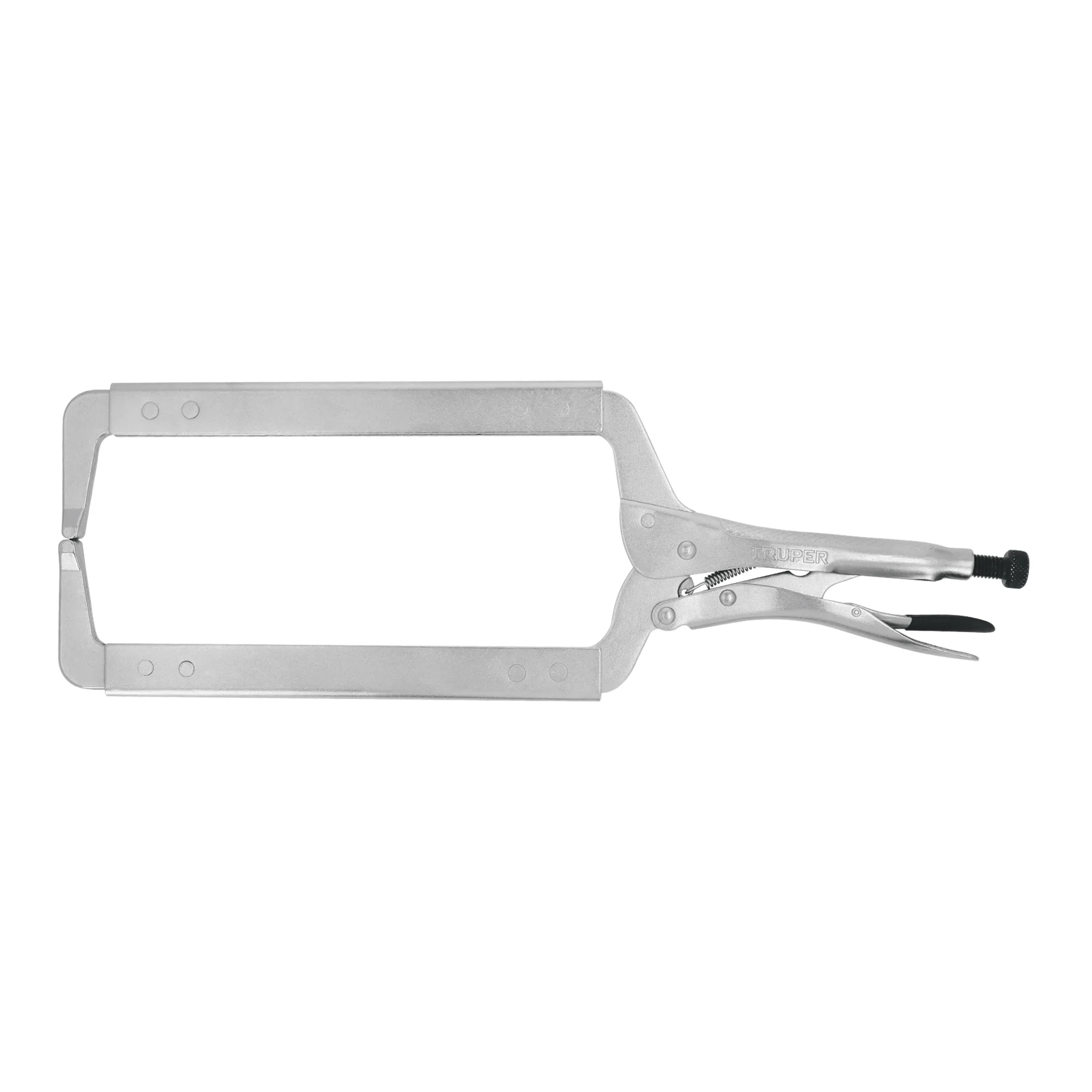 Alicate de presion 18" tipo "C" con mordaza fija, Truper, PPP-18R