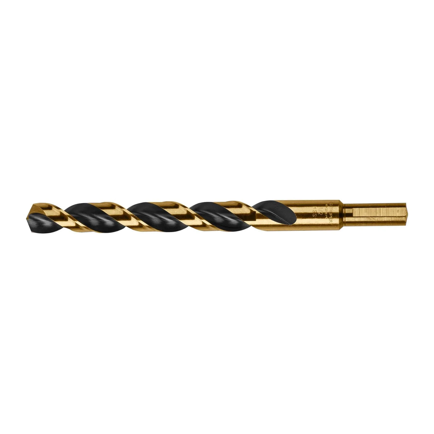 Broca HSS 1/2" Trugold para metal, Truper Expert, BAV-1/2