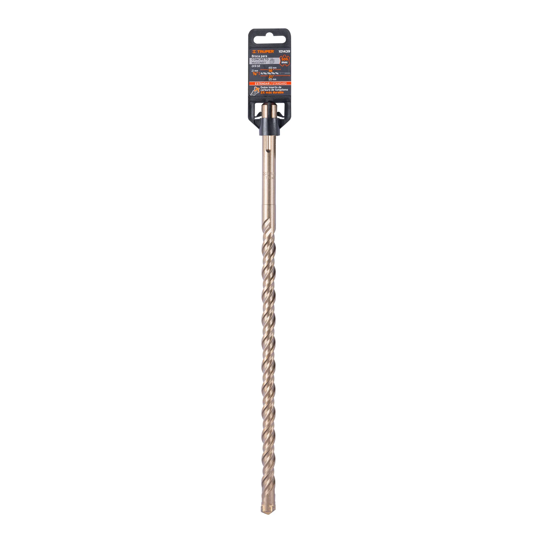 Broca SDS Ma de 7/8 21", Truper, BSM-7/8X21