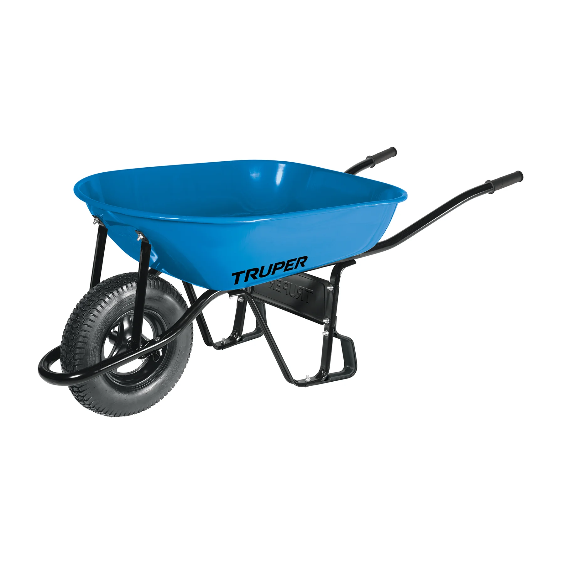 Carretilla 5.5 ft3 llanta neumatica reforzada, Truper, CAT-50ND