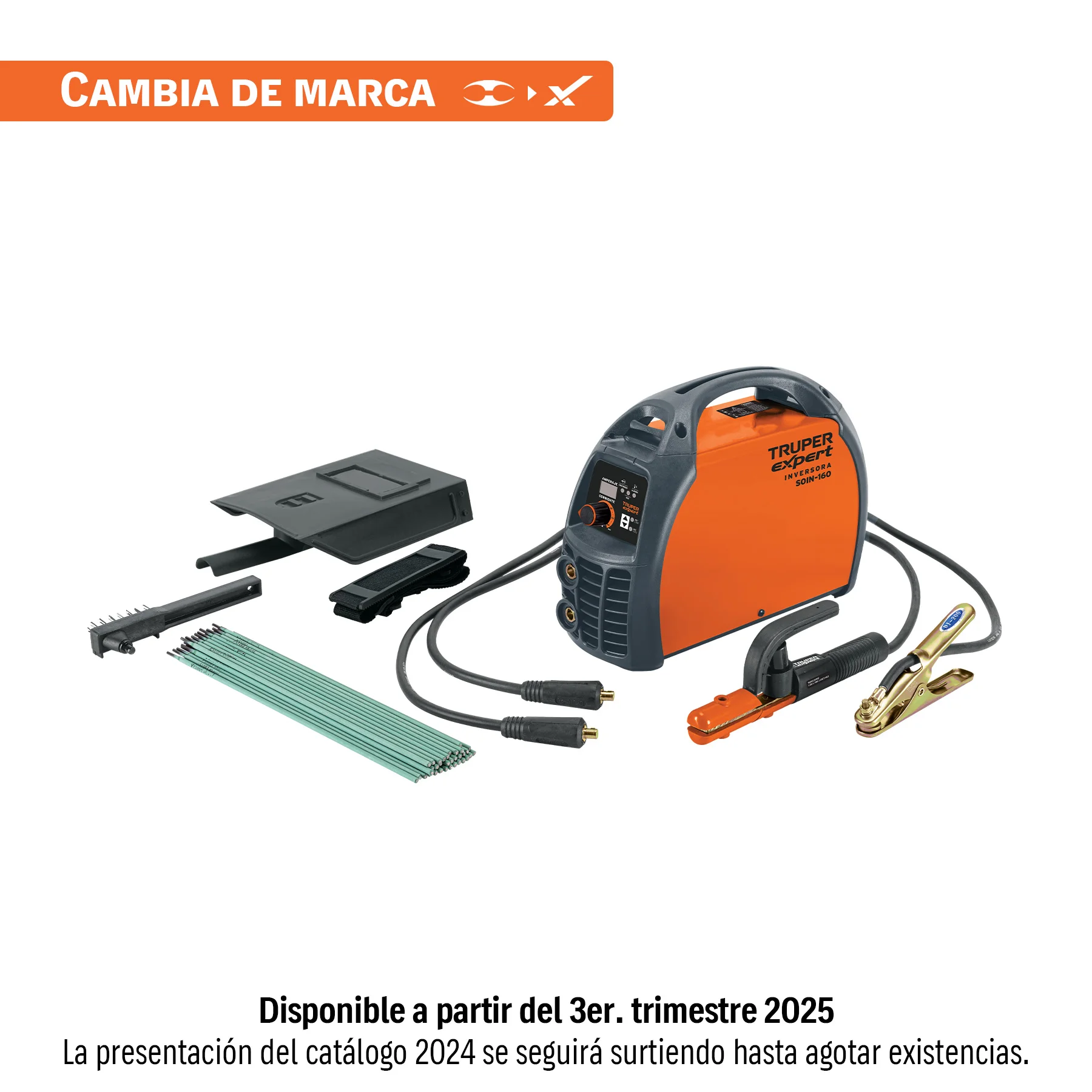 Soldadora inversora 160 A, 220 V, Truper, SOIN-160