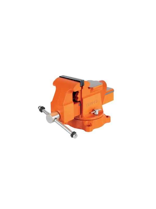 Tornillo de banco 4" uso industrial de hierro nodular, TA-4
