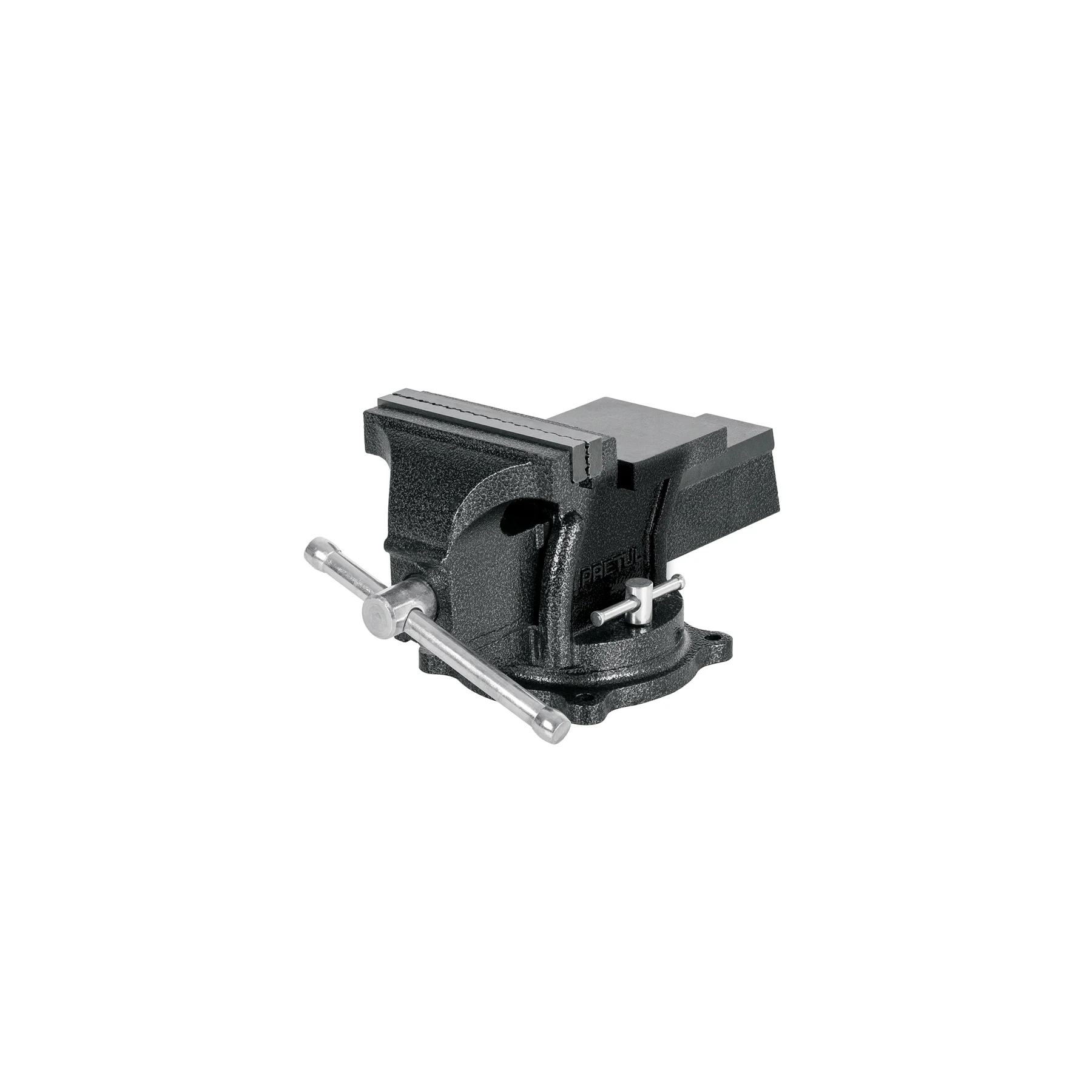 Tornillo de banco 5" de hierro gris, Pretul, TB-5P