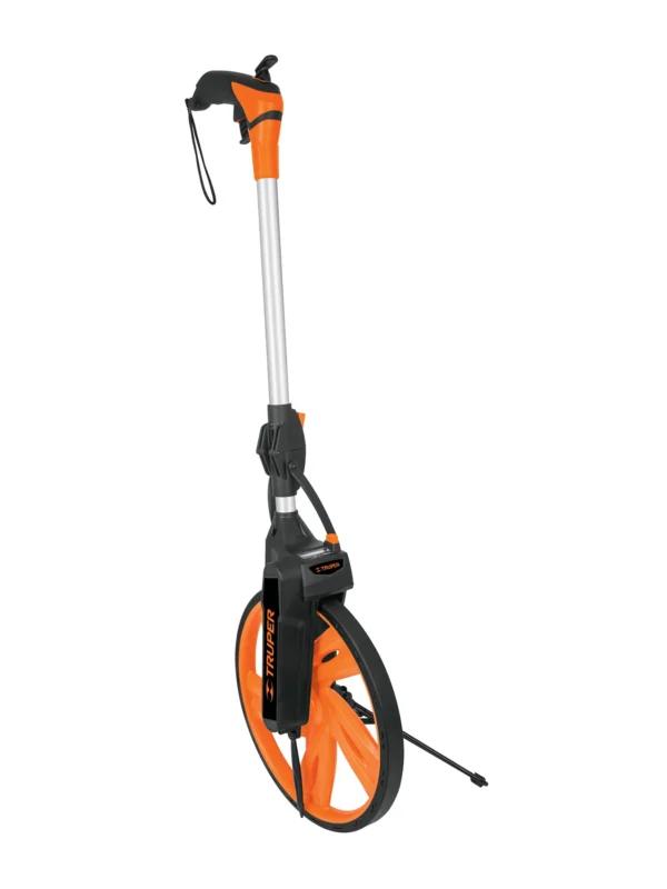 Odometro con freno, rueda de 12", Truper, ODM-12