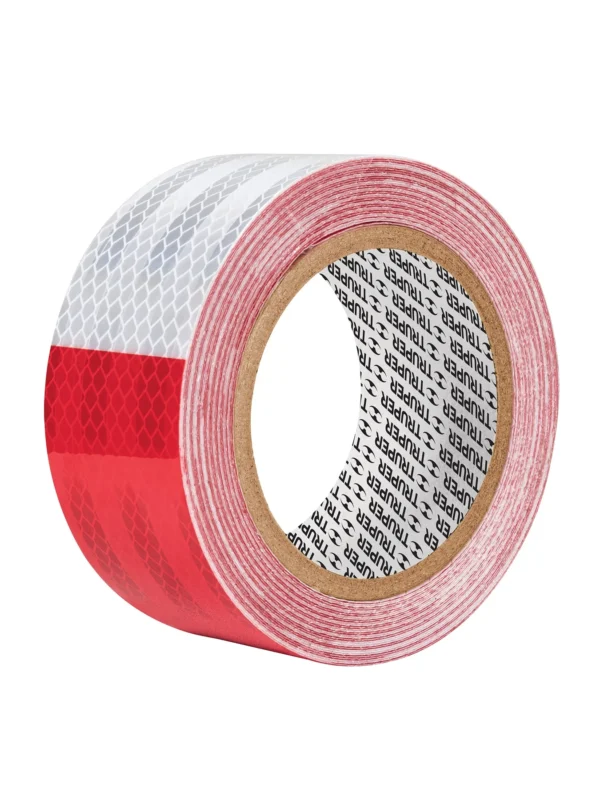 Rollo de m 2" de cinta reflejante de PVC, Truper, CIREF-9