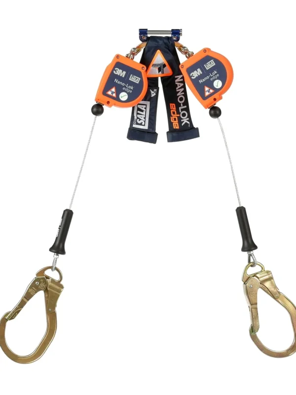 Anticaidas Auto Retractil 3M DBI-SALA Nano-Lok Edge, Cable 3500227, Naranja, ft. (2.4 m), Pieza por Caja