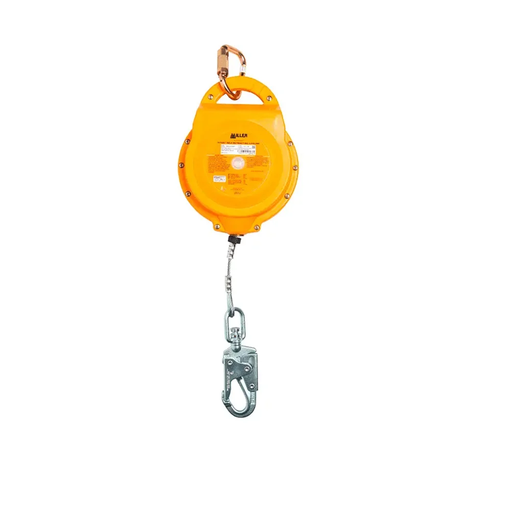 Anticaídas autorretráctiles (SRL) Miller Titan™ TR50 con cable de acero
