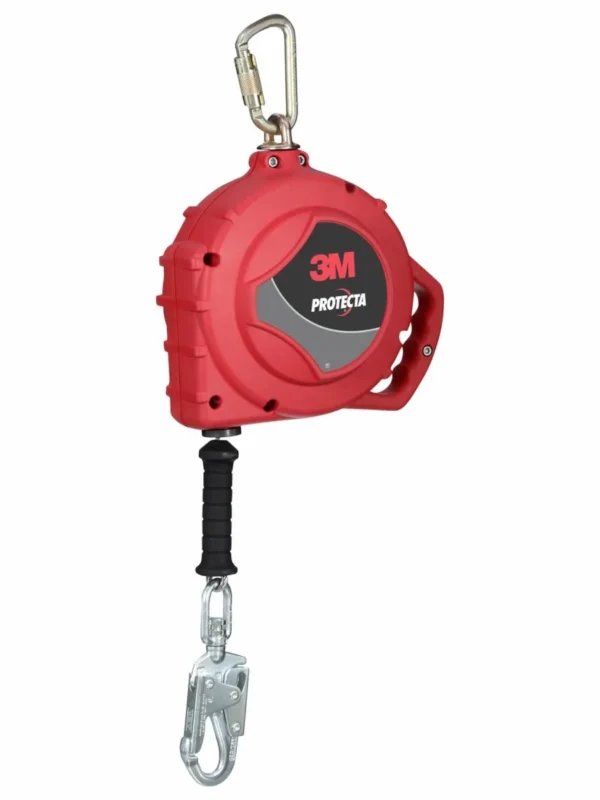 Linea Anticaidas Autoretractil 3M Protecta Rebel, Cable 3590016, Red, 11 ft. (3.3 m)