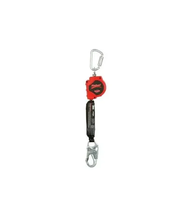 Linea Anticaidas Autoretractil 3M Protecta Rebel, Cuerda 3100425, Negro/Rojo, 3.3 m