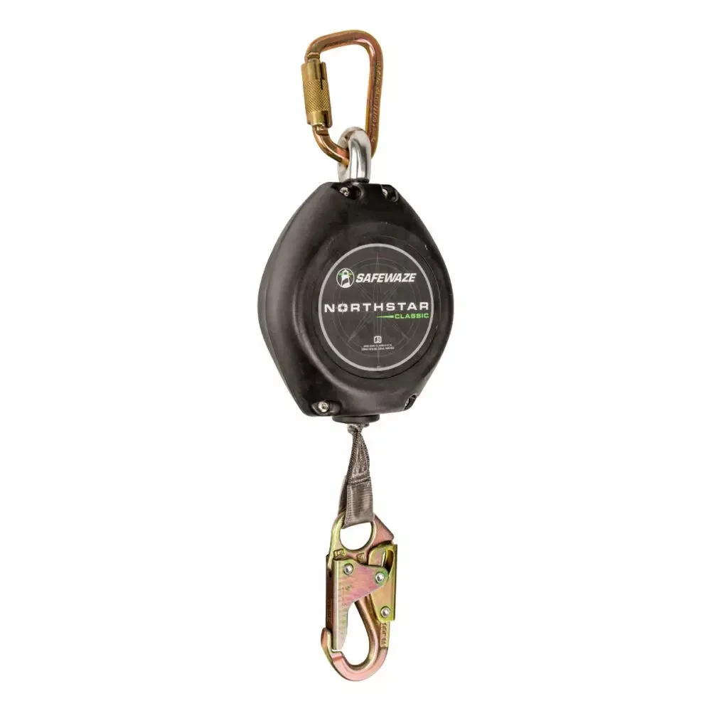 Linea de vida autorRetractil Northstar Classic 20' FS-FSP1420-W Safewaze