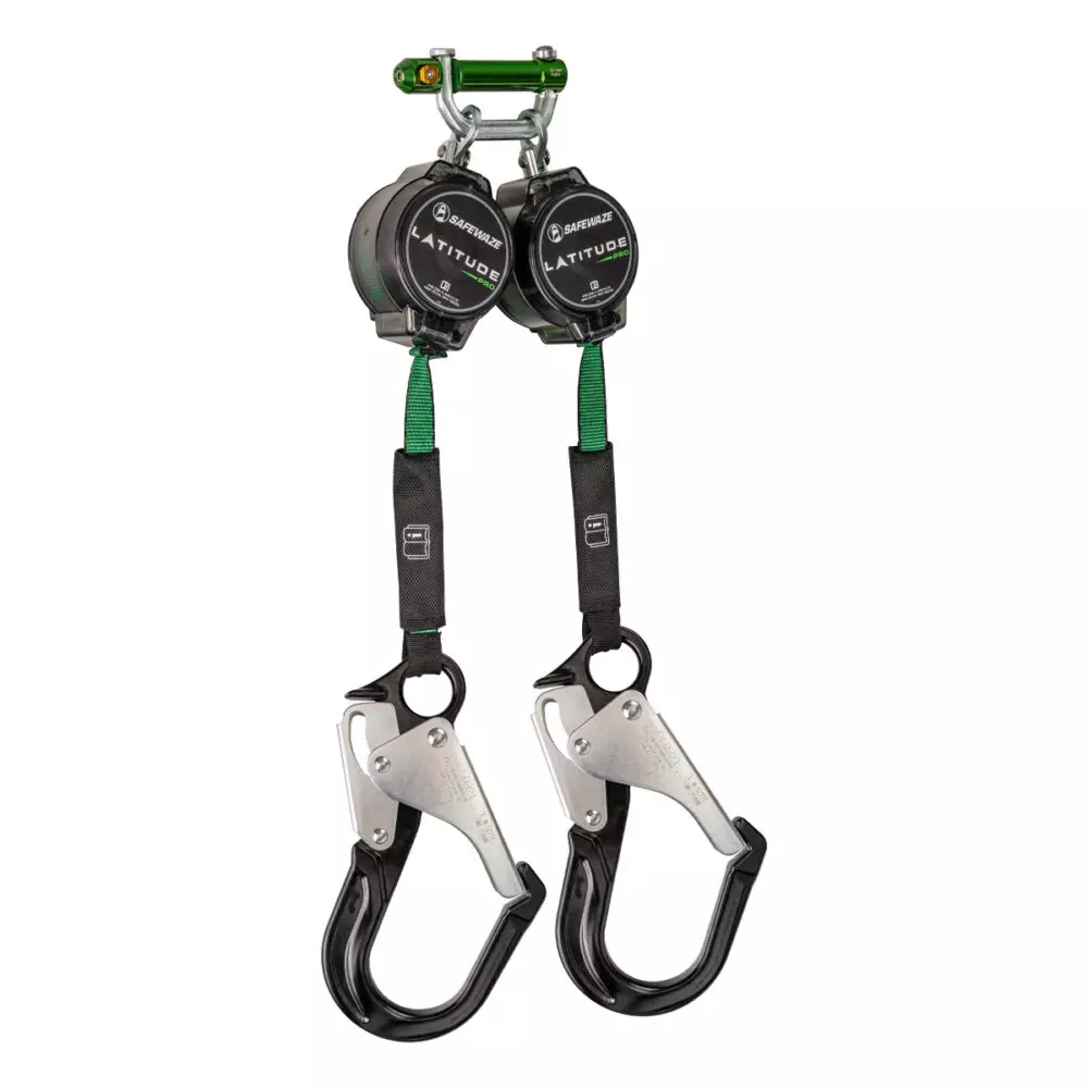 Safewaze 018-5027 Latitude Pro 7' Dual Web SRL-P: 9013 BWB
