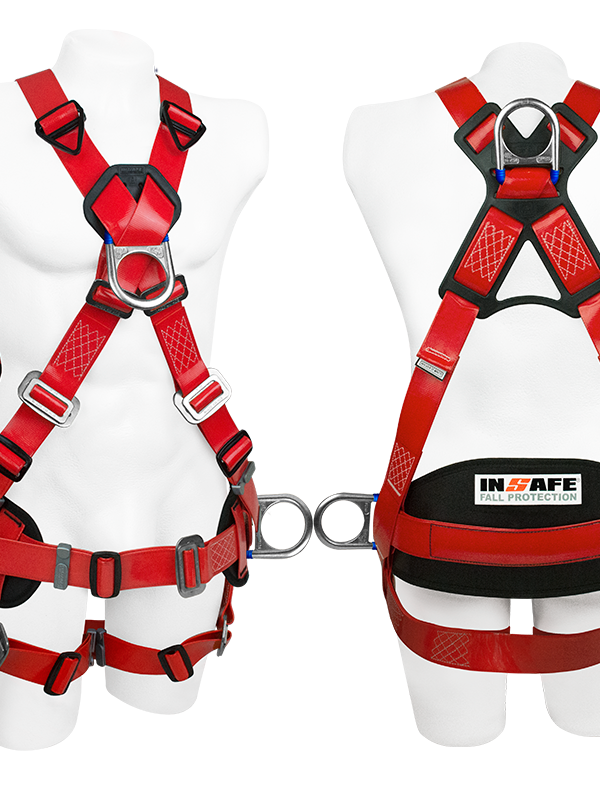 Arnes Argollas en Poliuretano Soporte lumbar IN 8004-1P Insafe
