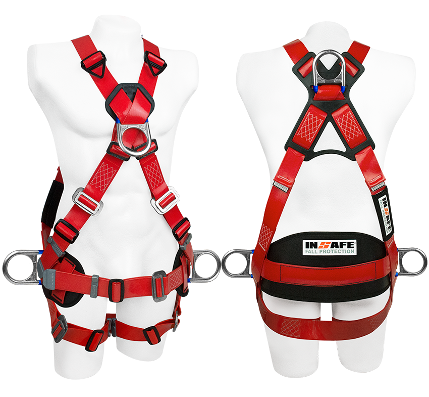 Arnes Argollas en Poliuretano Soporte lumbar IN 8004-1P Insafe