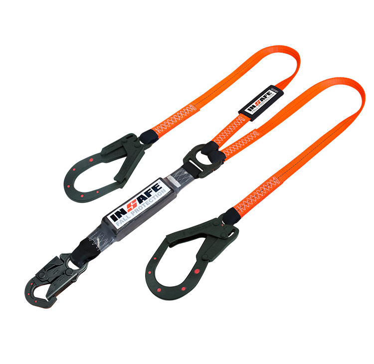 Eslinga en con Absorbedor Ganchos Dielectricos IN 8021-D INSAFE