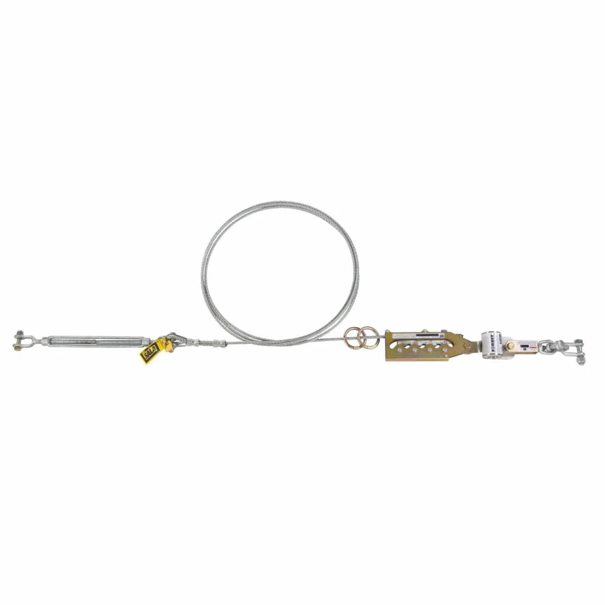 Sistema de Cuerda de Rescate Horizontal 3M DBI-SALA Sayfline con cables 7602050, 50 ft. (15.2 m)