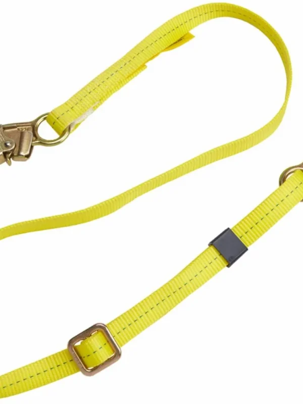 3M DBI-SALA Eslinga de posicionamiento ajustable de tejido 1231016, Amarillo, ft. (1.8m), P/C