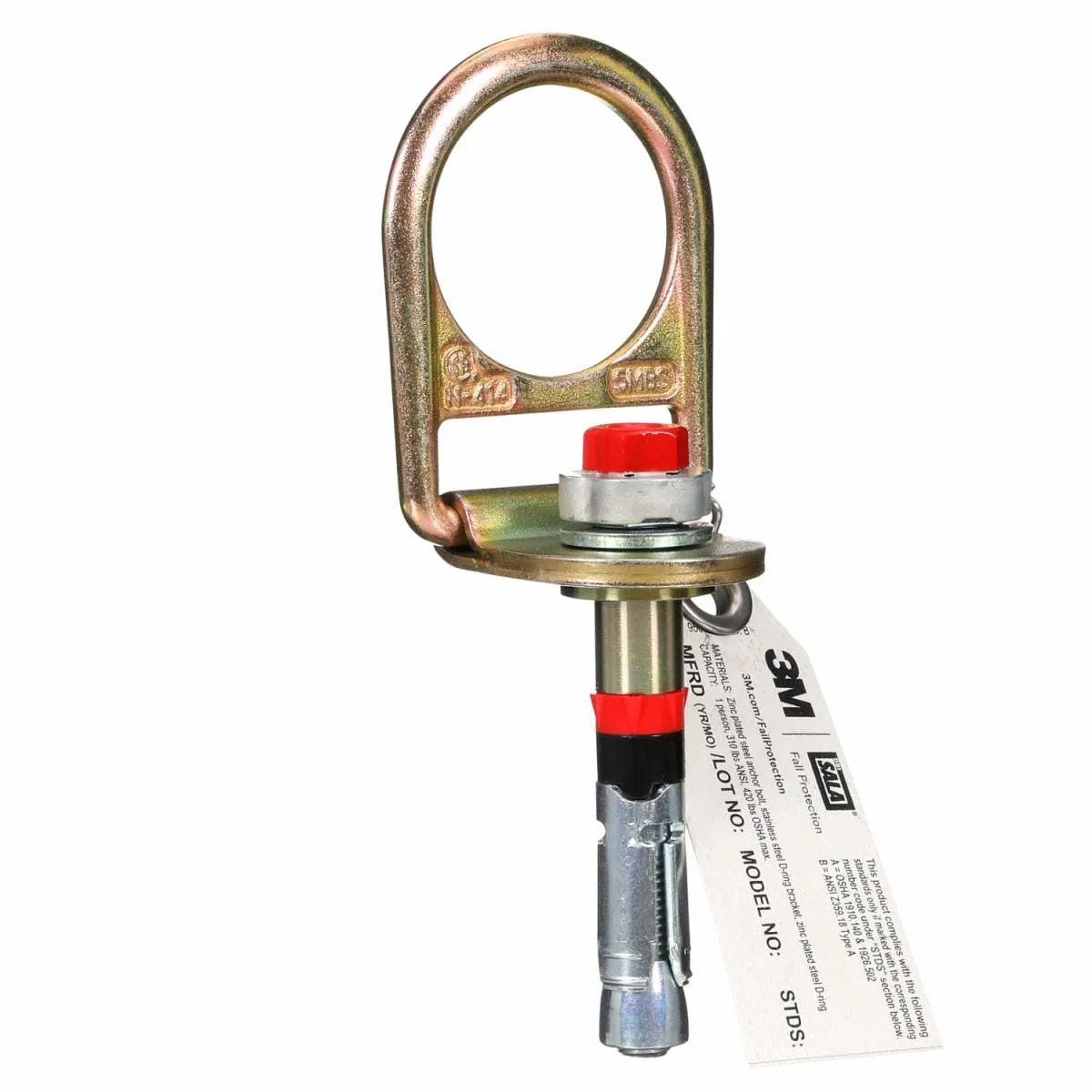 3M DBI-SALA Anclaje para concreto con anillo en 2104560, Plata, P/C