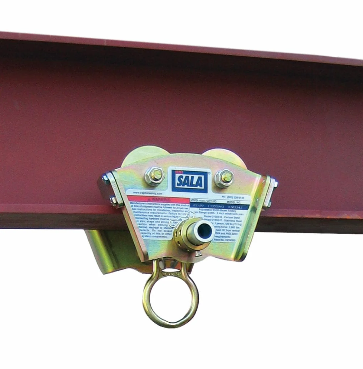Transportador para Viga 3M DBI-SALA en I, 2103143, Amarillo Zinc, por Caja