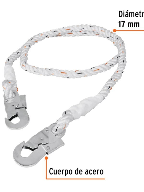 Cable de posicionamiento cuerda de poliester de m, Truper, CAB-5489-20