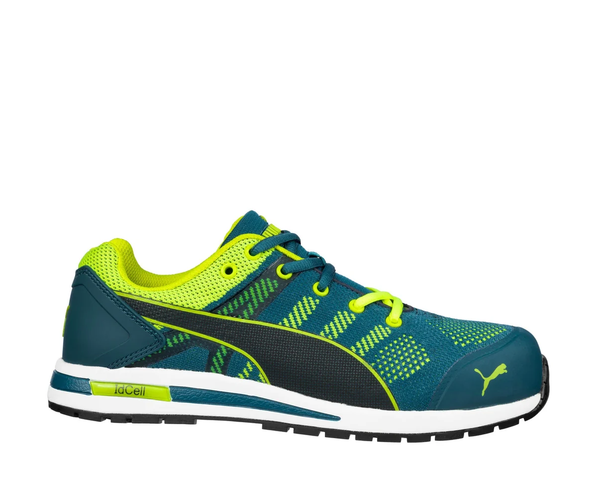 PUMA SAFETY ELEVATE KNIT LOW Zapato de seguridad S1PS ESD - Azul