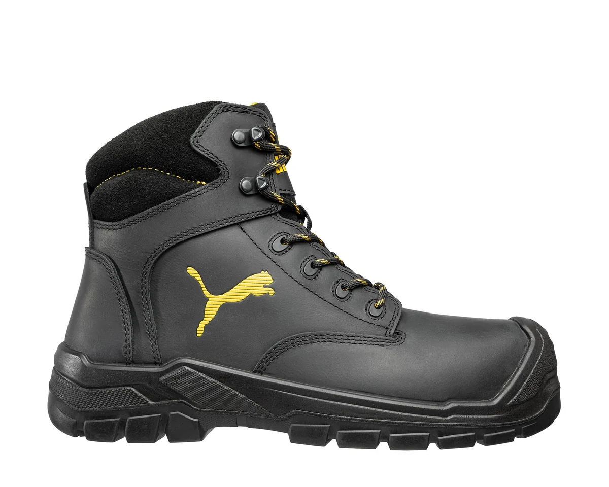 PUMA SAFETY BORNEO MID Zapato de seguridad S3 - Negro