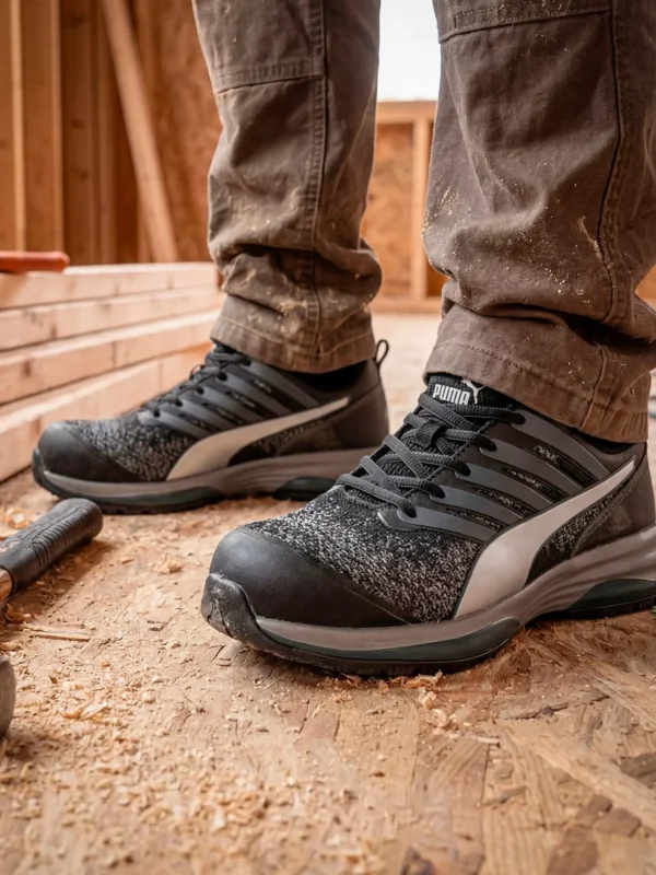 PUMA SAFETY CHARGE LOW Zapato de seguridad S1P ESD - Negro