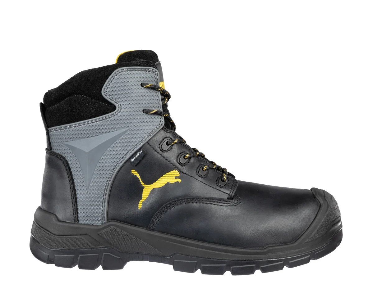 PUMA SAFETY BORNEO MT MID Zapato de seguridad S3 - Negro