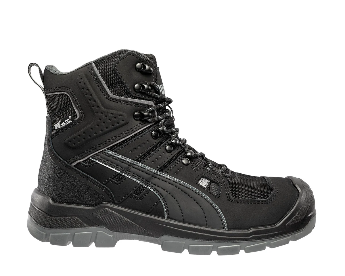 PUMA SAFETY YOSEMITE ST CTX MID Botas con cordones O2 - Negro