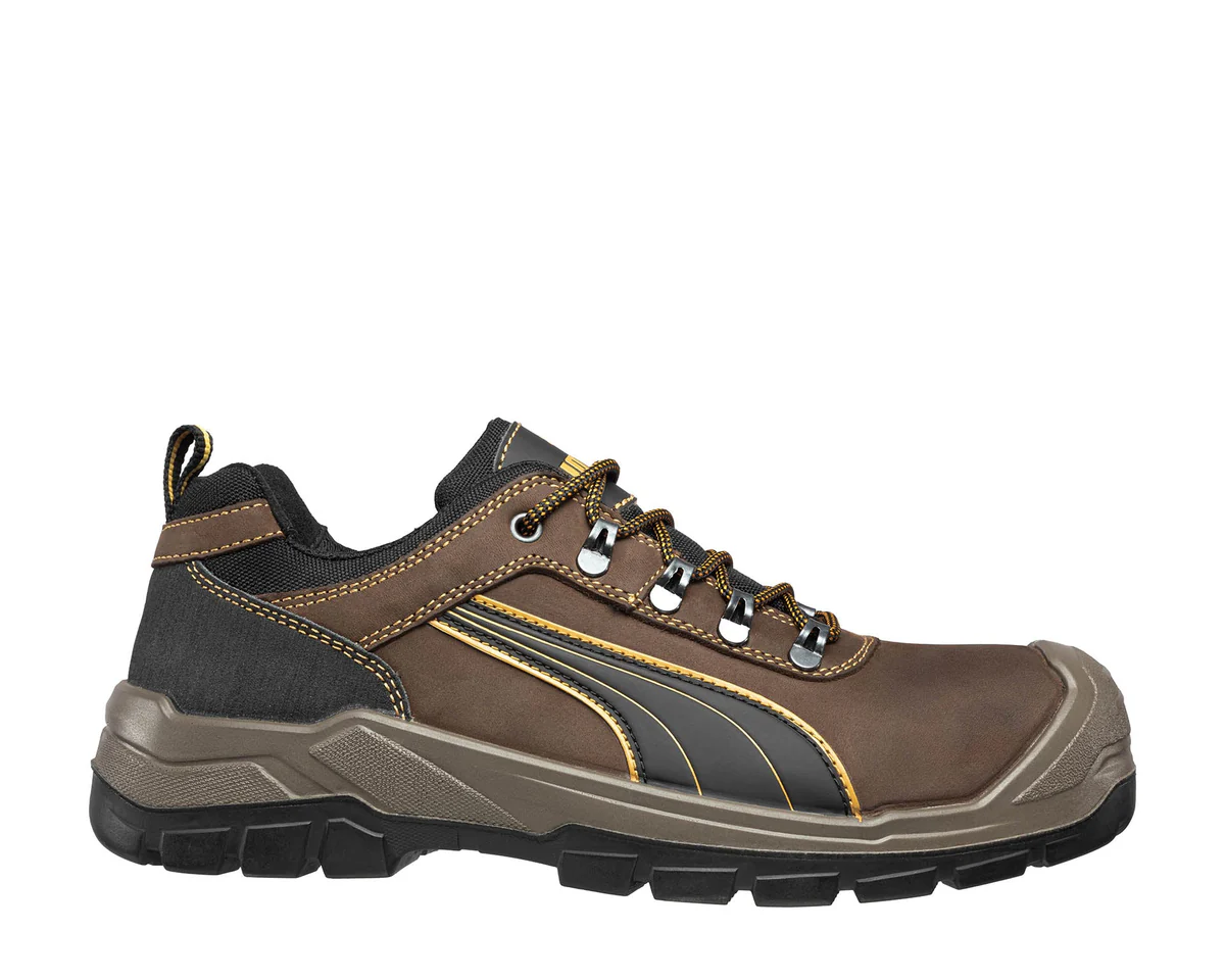 PUMA SAFETY SIERRA NEVADA LOW Zapato de seguridad S3S - Marrón
