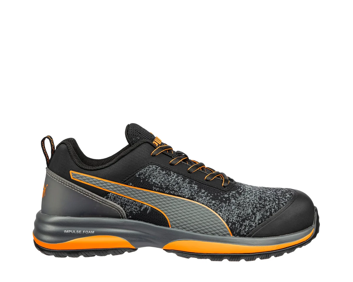 PUMA SAFETY CHARGE LOW Zapato de seguridad S1P ESD - Naranja