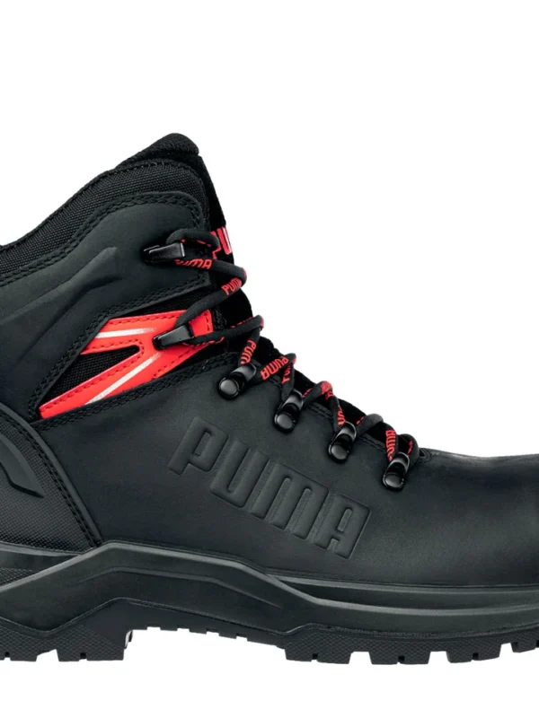 PUMA SAFETY IRON HD MID Zapato de seguridad S3S - Negro