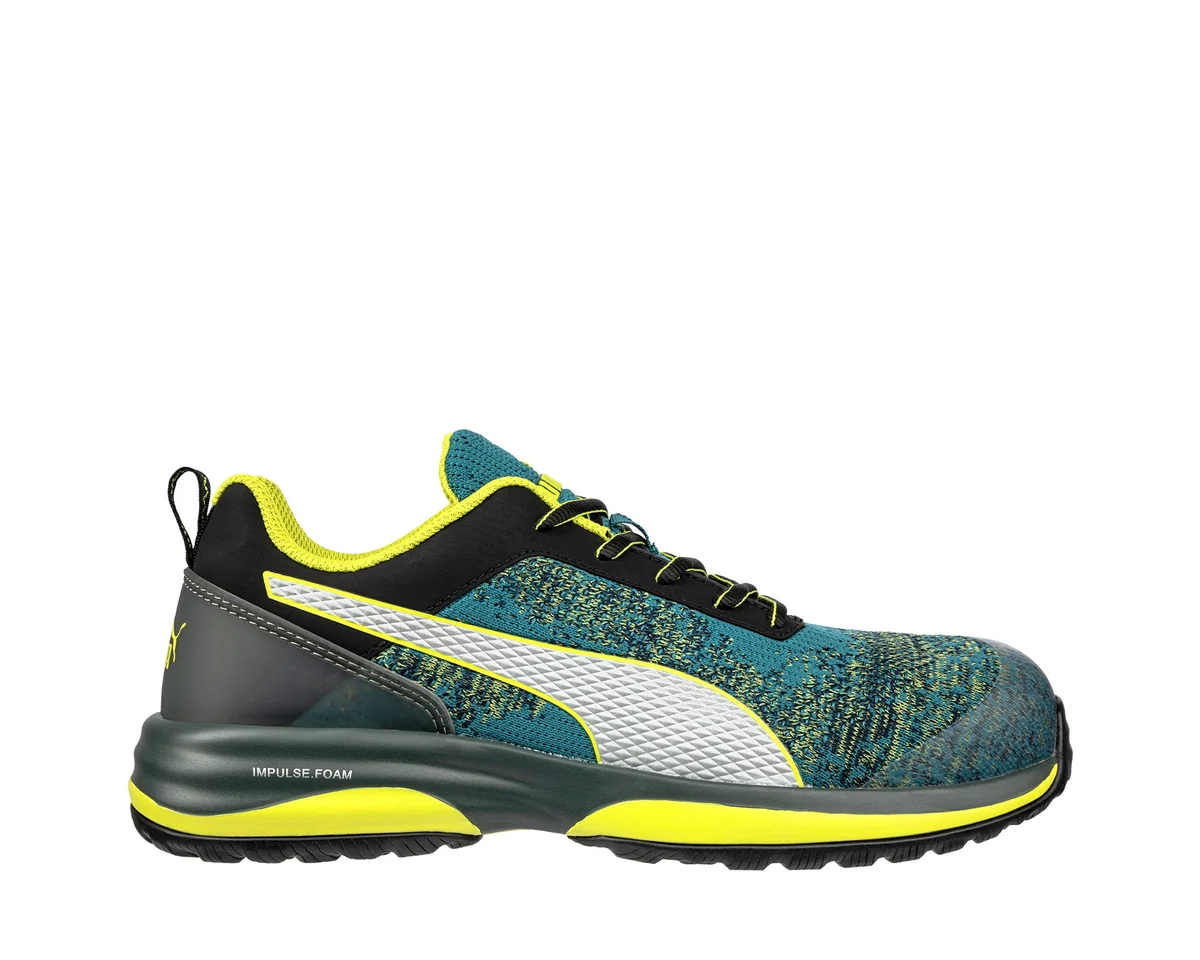 PUMA SAFETY CHARGE LOW Zapato de seguridad S1P ESD - Verde
