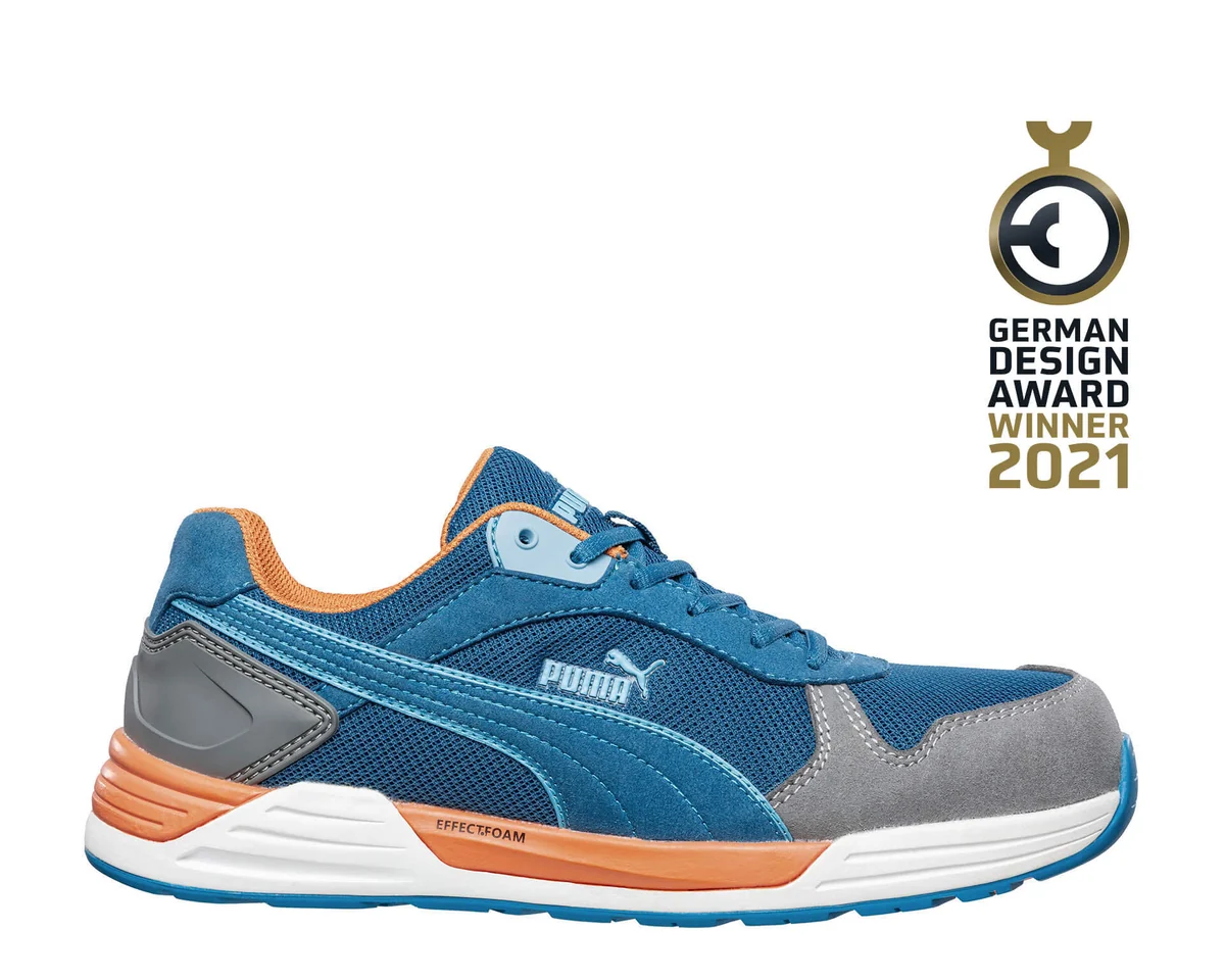 PUMA SAFETY FRONTSIDE LOW Zapato de seguridad S1PS ESD - Azul