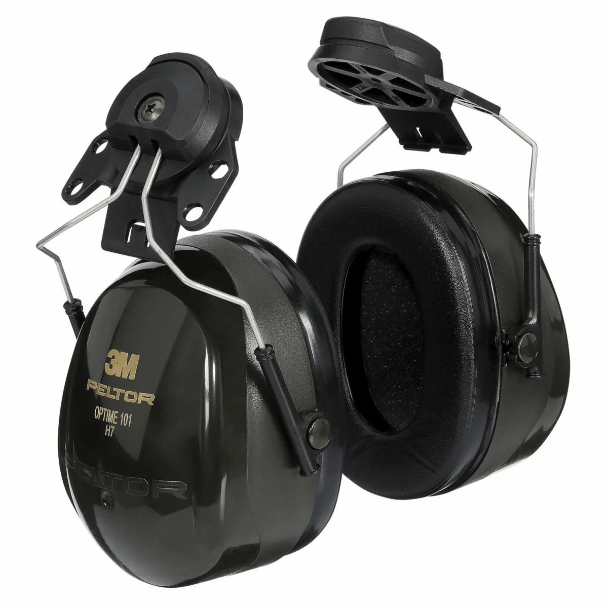 3M Peltor Optime 101 Orejeras sobre Casco, Conservacion Auditiva, H7P3E-01, 10 piezas/caja