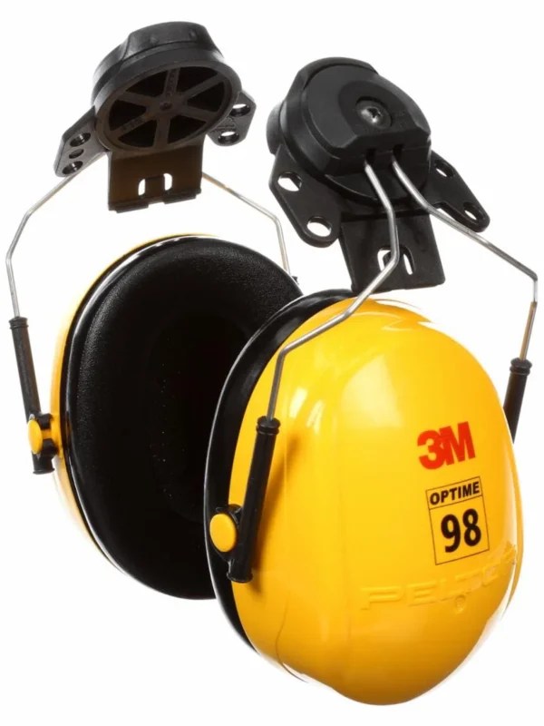 3M PELTOR Optime 98 Orejera H9P3E, Accesorio para fijacion de Casco